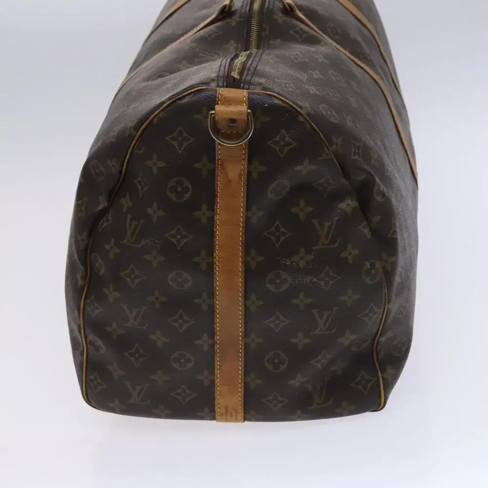 LOUIS VUITTON Monogram Keepall Bandouliere 60 Boston Bag M41412